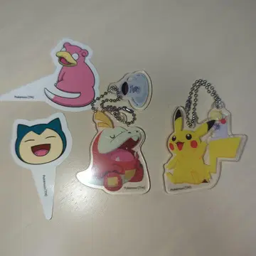 포켓몬 코메다 커피 피카츄 뜨아거(호게타) 야돈 카비곤 아크릴 참