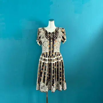 1159 ANNA SUI 안나수이 레이스 패턴 원피스