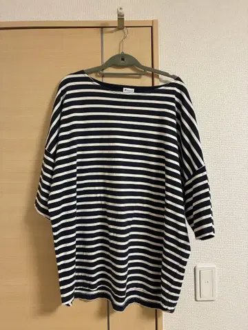 챔피온 보더 무늬 티셔츠 LARGE