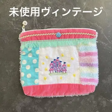 빈티지 컬리 컬렉션 파우치