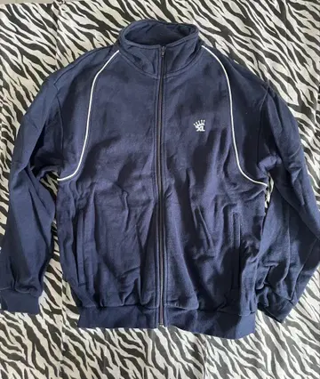 XLARGE 왕관 로고 트랙 자켓 네이비 cityboy