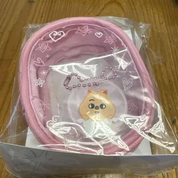 스키즈 팬미 클리어 파우치 한쿼카