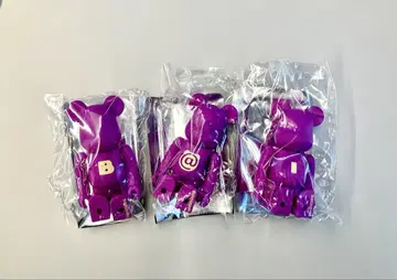 베어브릭 시리즈50 베이직 3개 세트 (내부 포장 미개봉, 카드 포함)
