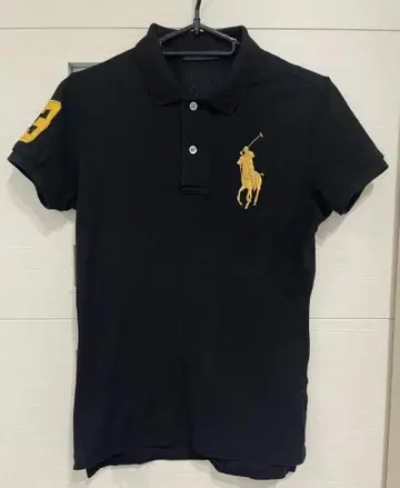 Ralph Lauren 블랙 빅 포니 뒷면 넘버링