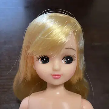 리카짱 캐슬 스탠다드 리카짱 금발 가로 스트레이트 브라운 눈