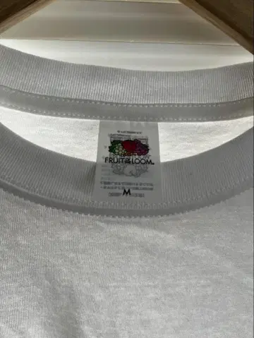 FRUIT of the LOOM 화이트 티셔츠 M