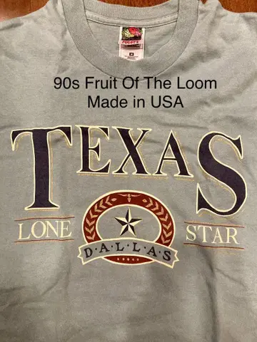 90년대 Made in USA Fruit Of The Loom 티셔츠
