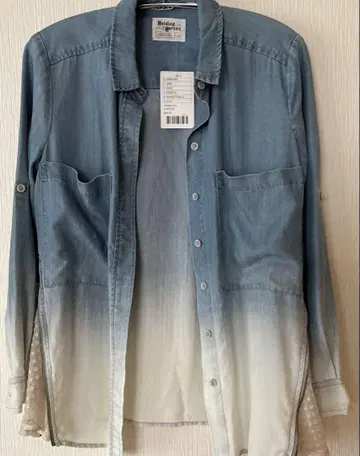 그라데이션 데님 자켓