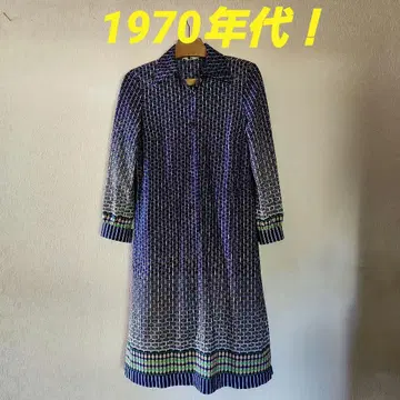 레트로 팝 쇼와 긴팔 원피스 '70s 1970년대
