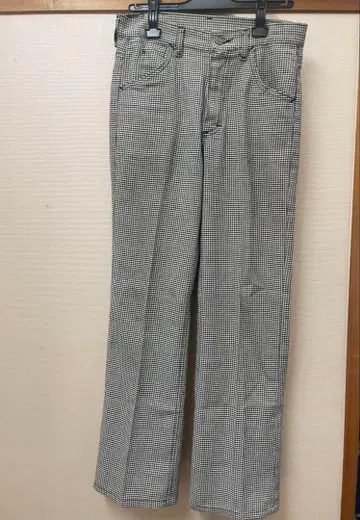 초레어 Lee RIDER 70's 부츠 컷 42TALON 하운드투스 체크