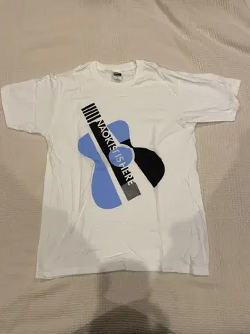 SA 에스에이 NAOKI IS HERE 티셔츠 L 사이즈 화이트