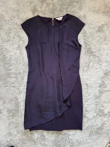 TED BAKER 보라색 슬리브리스 원피스 사이즈 2