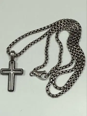 David Yurman 데이비드 유먼 925 실버 목걸이
