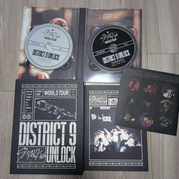 StrayKids District9 unlock 흠집 Blu-ray