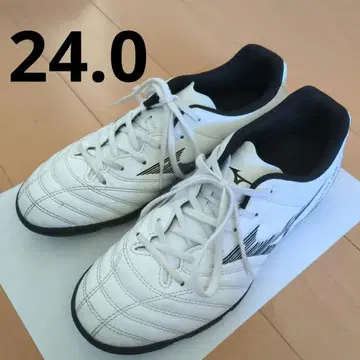 Mizuno 축구 24.0 화이트 미즈노 풋살 트레이닝화