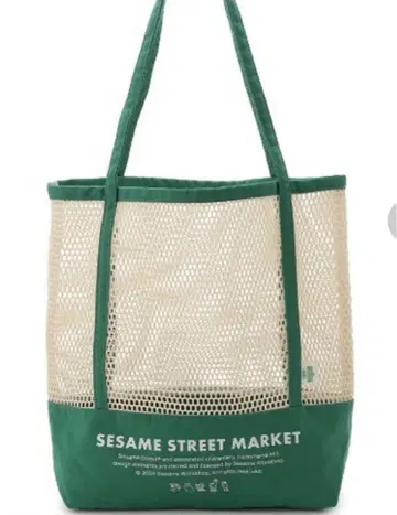 SESAME STREET MARKET 에코백