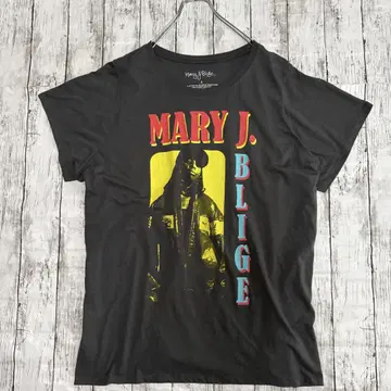 US 구제 의류 Mary J. Blige 메어리 J. 블라이즈 티셔츠