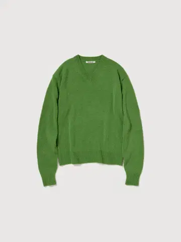 LIGHT CASHMERE KNIT V-NECK P/O