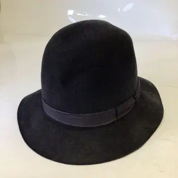 페일스워스 레트로 빈티지 블랙 울 햇 리본 포함