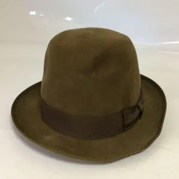 BARBISIO CLASSIC 브라운 울 펠트 햇 리본 포함