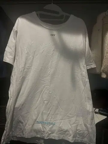 OFF-WHITE 화이트 티셔츠