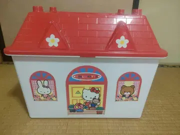 키티 산리오 헤이세이 레트로 박스 컨테이너 집 1996년
