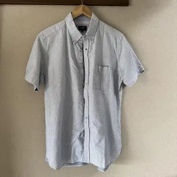 BEAMS HEART 반팔 셔츠 XL 도트 무늬