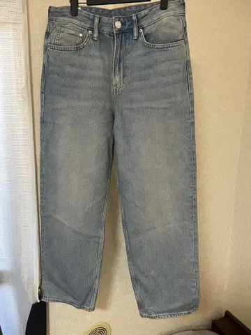 H&M LOOSE 데님 라이트 블루 cn170/74a