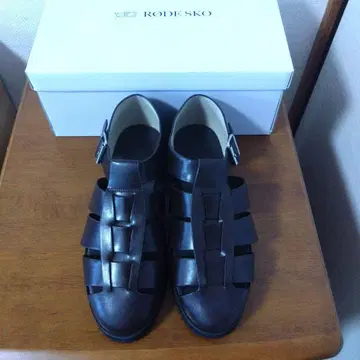 RODE SKO 다크 브라운 샌들 26.5cm 미사용 새상품