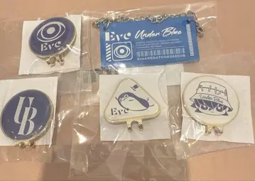 Eve Under Blue 앱 복권 캡 클립 4개 + 러버 참