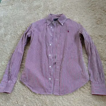 [ Ralph Lauren ] 스트라이프 긴팔 셔츠 사이즈 4