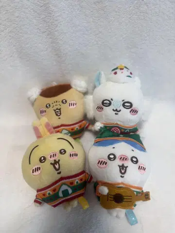 치이카와 봉제 인형 4종 세트 (세븐일레븐 복권)