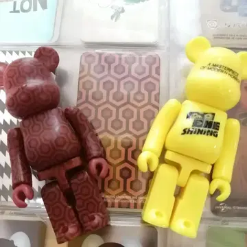 BE@RBRICK 베어브릭 샤이닝 2개 세트
