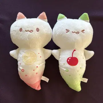 미나토야 스즈 프렌즈! 소다 클리오네 봉제 인형 BIG 핑크&그린