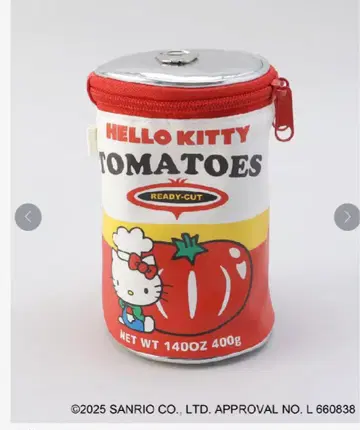 완판템 레어 토마토 캔 파우치 HELLO KITTY 헬로키티