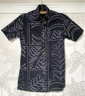 Sig Zane 시그 제인 hilo hawaii 알로하 셔츠 블랙