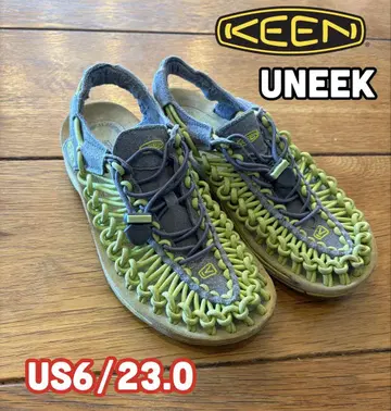 KEEN 킨 UNEEK 유니크 여성용 뜨개질 샌들 23.0