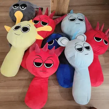 스플런키 빅 봉제 인형 8개 세트