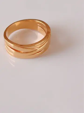 jouete 쥬에테 골드 크로스 반지 11호