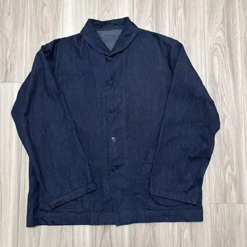 WAIPER.inc U.S.NAVY M-43 데님 숄카라 자켓