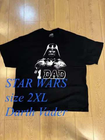 STARWARS 스타 워즈 새상품급 다스 베이더 티셔츠 구제 의류 2XL