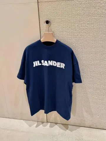새상품 JIL SANDER 로고 티셔츠 화이트 L