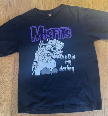 Misfits 그래픽 티셔츠 블랙