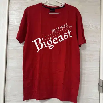 동방신기 Bigeast 한정판 티셔츠 L 사이즈