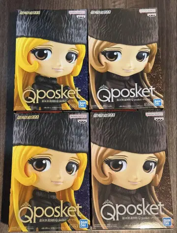 은하철도999 Q posket 메텔 4체 세트