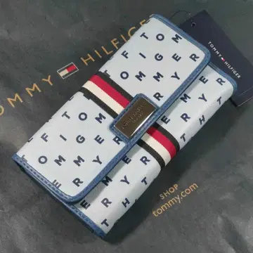 TOMMY HILFIGER 타미힐피거 장지갑 스카이블루 #97