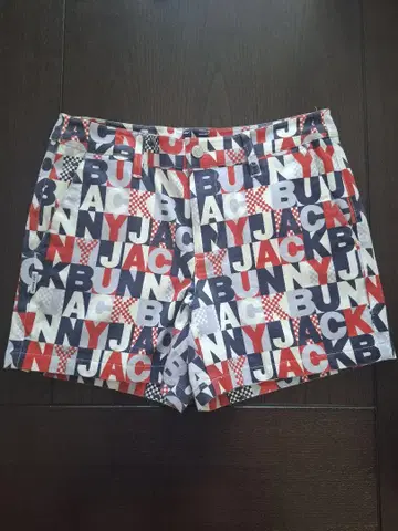 Jack Bunny!! 로고 프린트 숏팬츠 사이즈 2