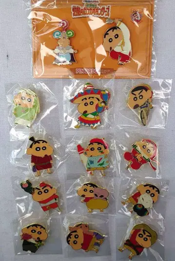 짱구는 못말려(크레용 신짱) 시네마 퍼레이드 영화 기념 핀 배지 컬렉션