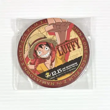 ONE PIECE FILM Z 캔뱃지 루피 남코 난자타운