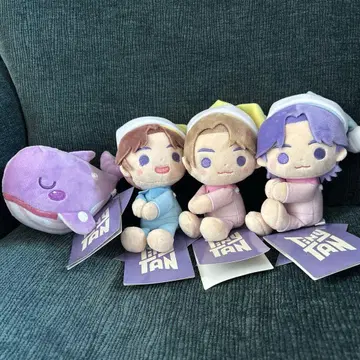 타이니 탄 모어 플러스 붙이는 봉제 인형 테테 구쿠 진 고래